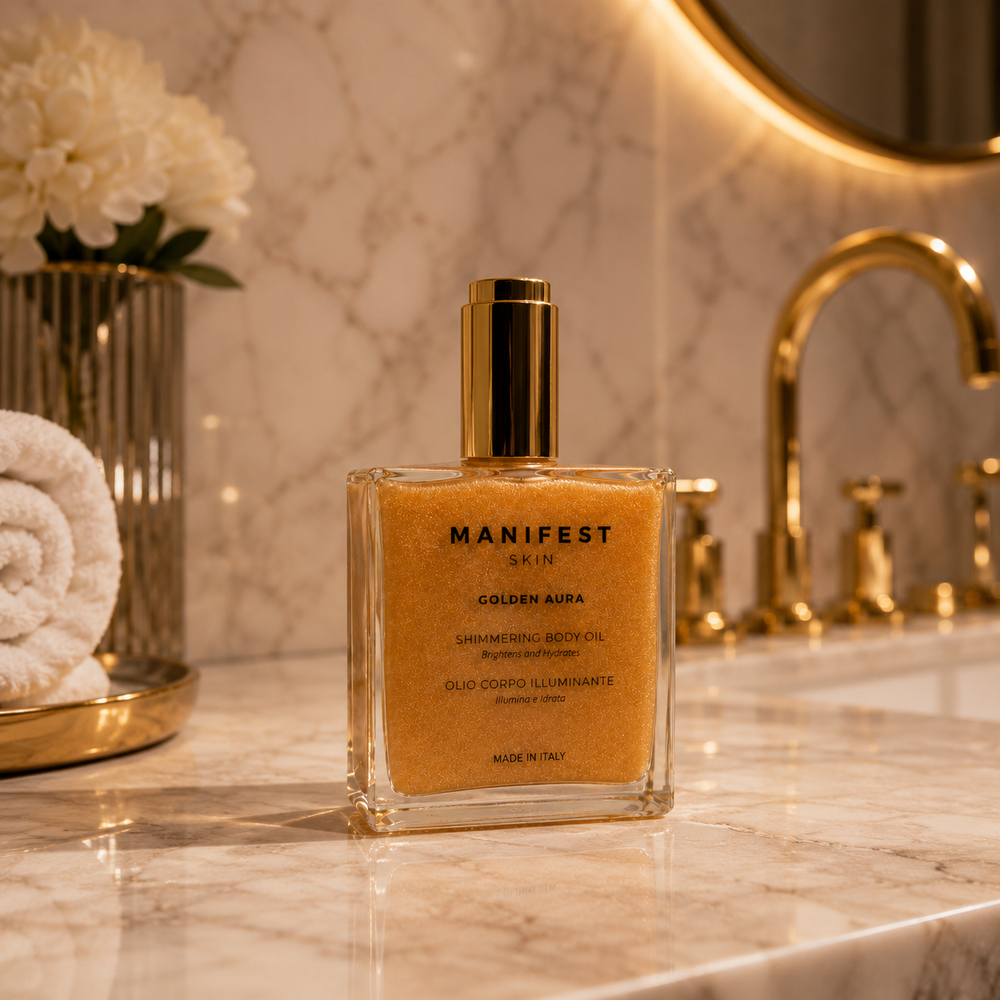 Golden Aura – Shimmering Body Oil